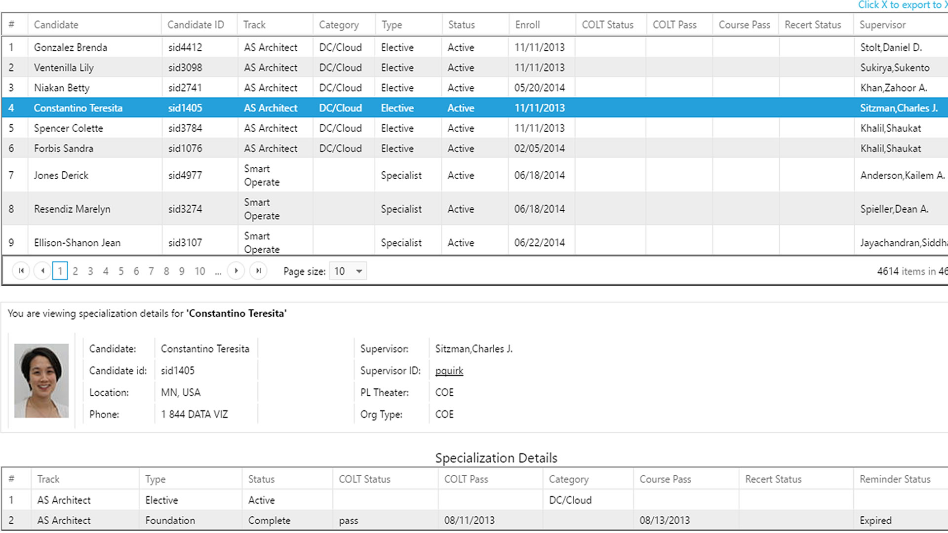 Skill Search Tool Demo #10065 - Inverra